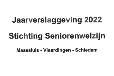 jaarrekening 2022 Seniorenwelzijn